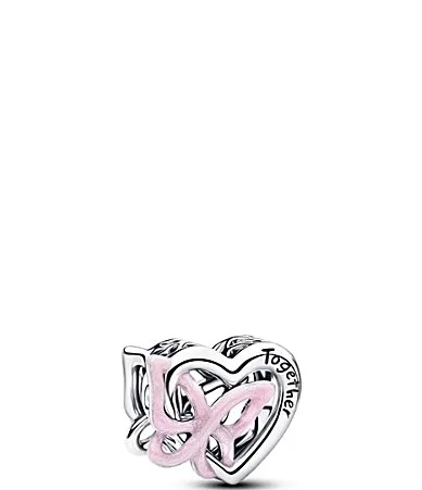 Entwined Heart & Butterfly Charm by Pandora