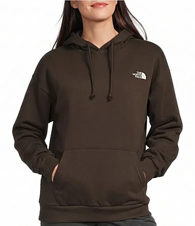 Evolution EMB Embroidered Logo Oversize Hoodie Pullover by The North Face