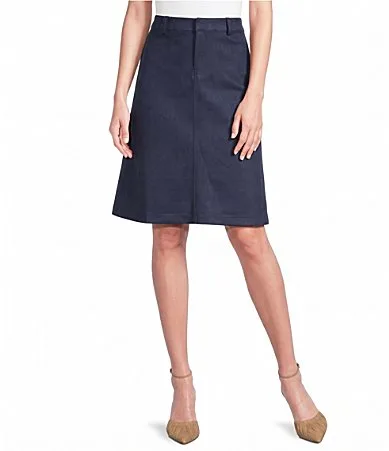 Suede Midi Skirt by Evolutionary