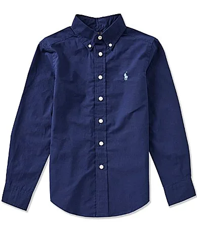 Long Sleeve Poplin Shirt by Polo Ralph Lauren