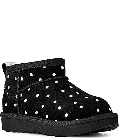 Classic Ultra Mini Shiny Dot Boots by UGG