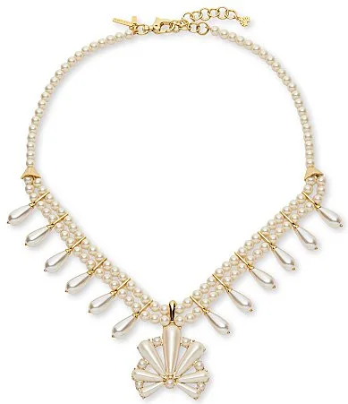 Scallop Blossom Statement Necklace by Lele Sadoughi