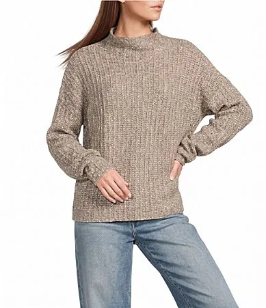 Ellis Mock Neck Sweater by Splendid