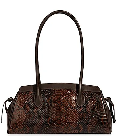 Elaina East West Snake Shoulder Bag by Sam Edelman