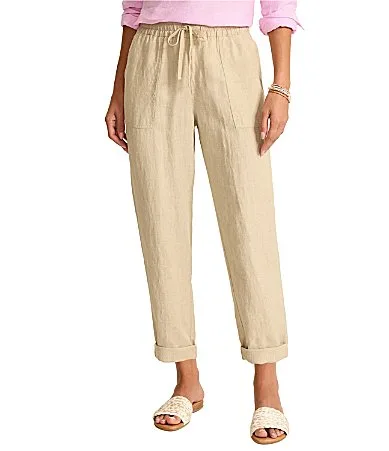Two Palms Linen Tapered Pants by Tommy Bahama