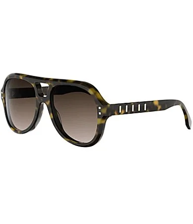 Fendi Five Sisters 56mm Pantos Aviator Sunglasses by FENDI