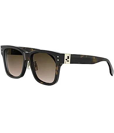 Fendi Fold 56mm Square Sunglasses by FENDI