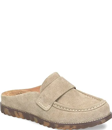 Alicia Suede Mules by Sofft