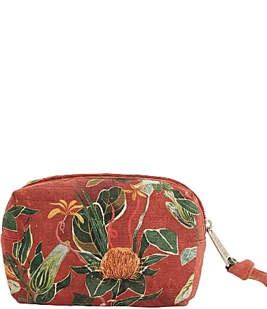 Floral Painted Farm Small Toiletry Bag by FARM Rio