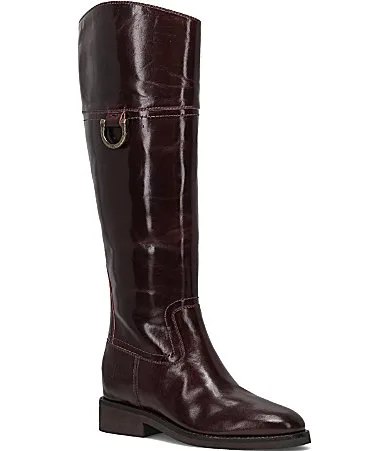 Quinn D-Ring Tall Leather Riding Boots by Frye