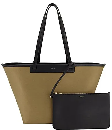 Marin Large Canvas Tote Bag by Vince