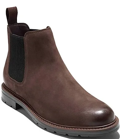 Chamberlin Water Resistant Nubuck EVA Chelsea Boots by COLE HAAN