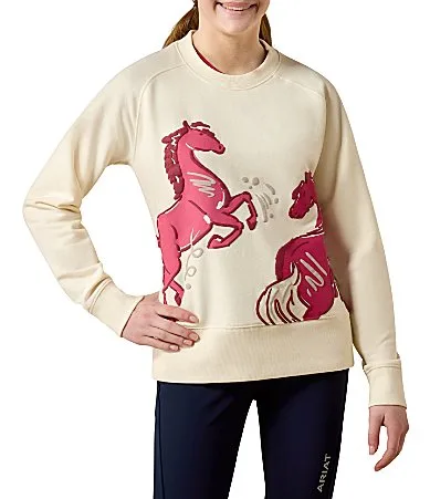 Martine Long Sleeve Graphic Sweatshirt by Ariat