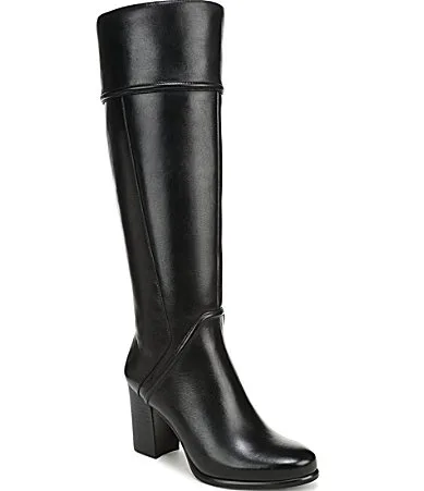 Lexa Leather Knee High Boots