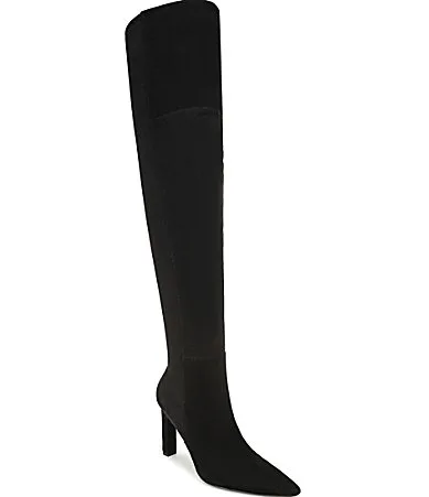 Corine Suede Pointed Toe Over the Knee Boots by Sam Edelman
