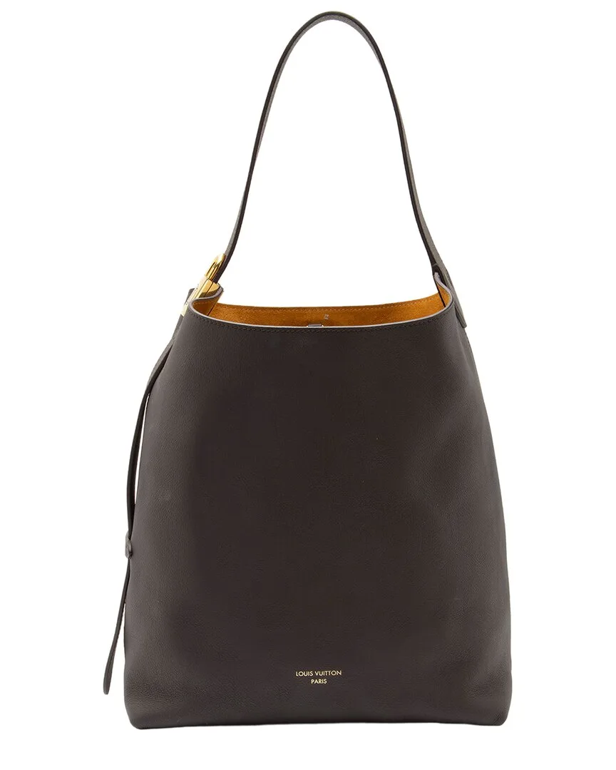 Brown Calfskin Low Key mm Hobo (authentic Pre-Loved) by Louis Vuitton