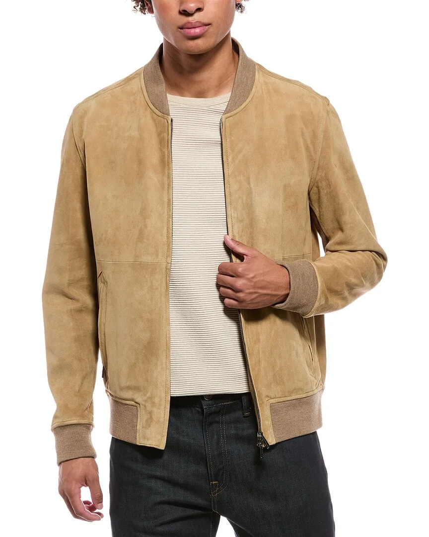 Suede Jacket by Isaia