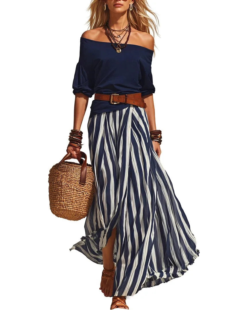 Top & Skirt Set by August 1987