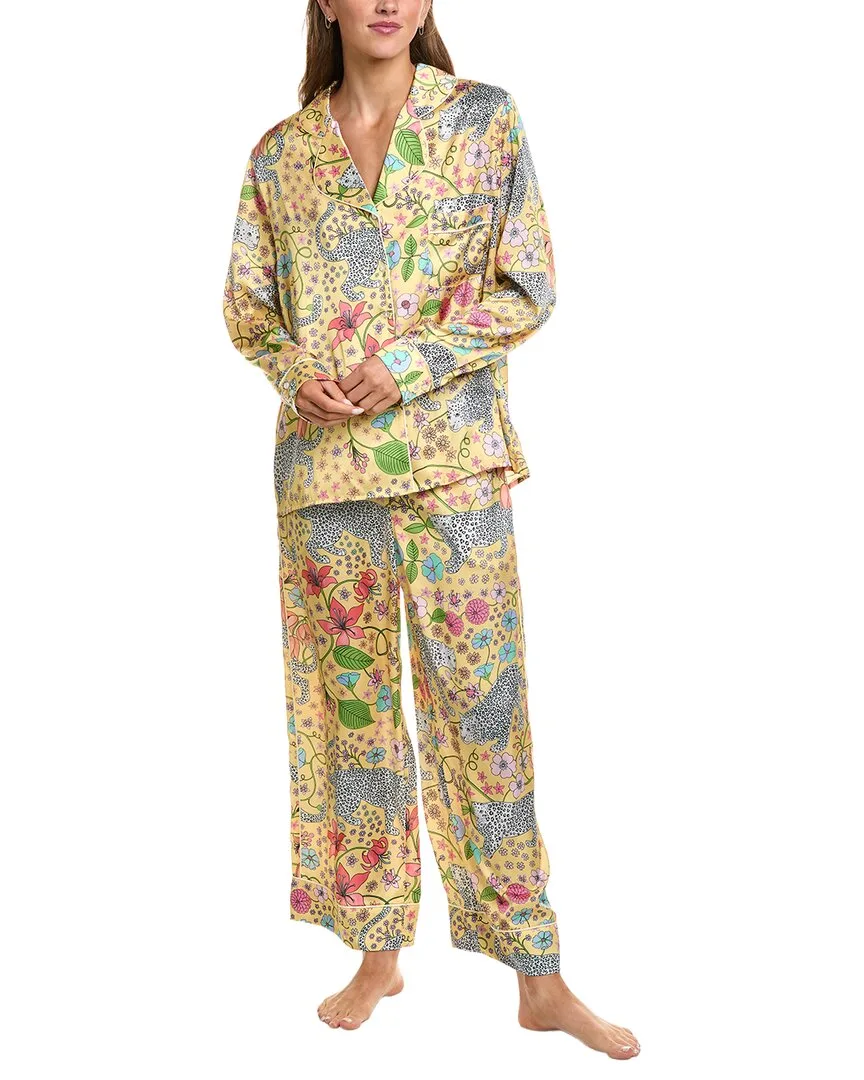 2Pc Long Sleeve Pajama Set by Karen Mabon