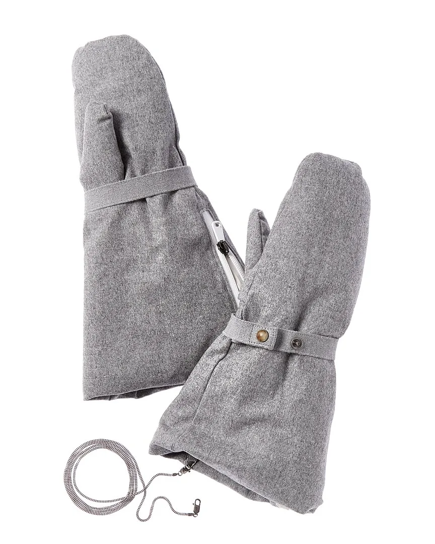Wool & Cashmere Gloves by Brunello Cucinelli