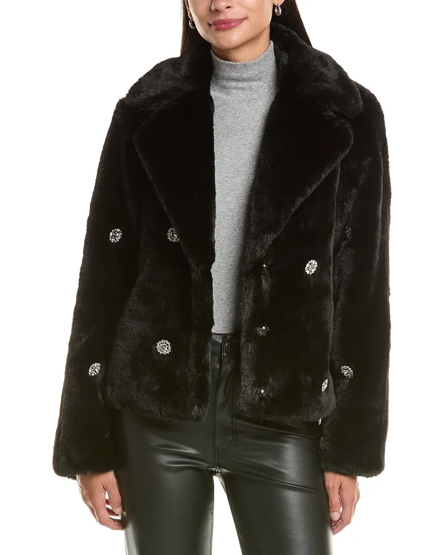 Jewel Trimmed Jacket by CeCe