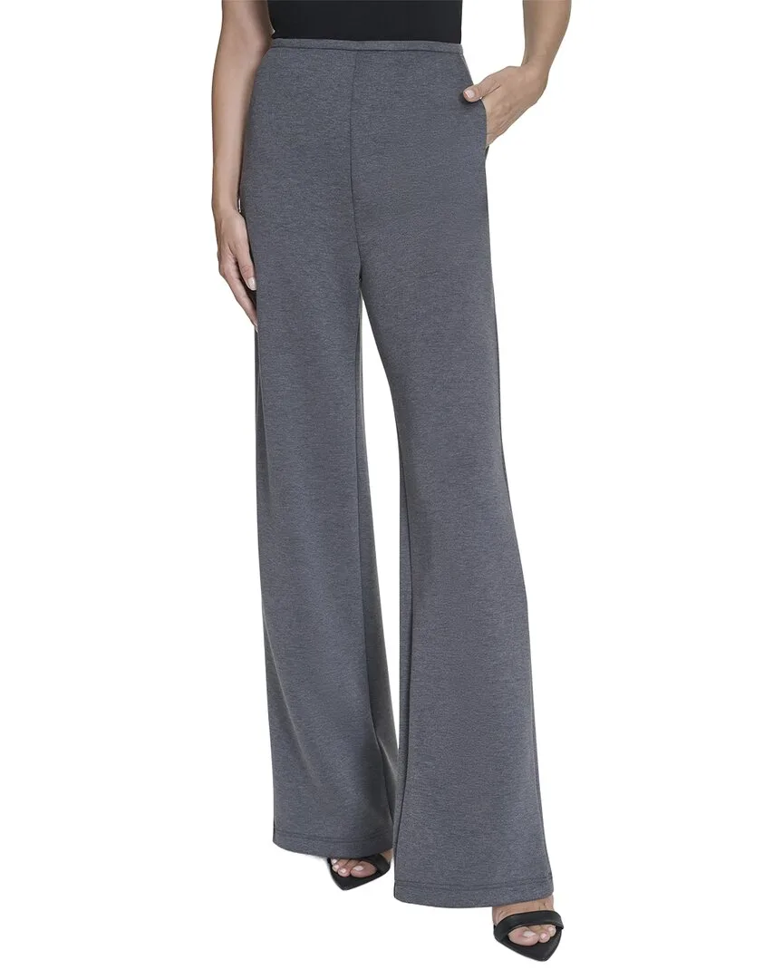 Wide Leg Mlange Pant by Halston