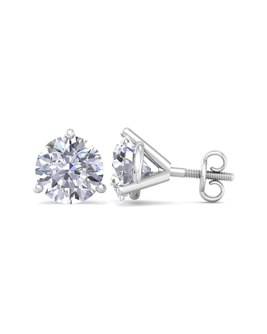 14K 8.00 ct. tw. Lab-Grown Diamond Earrings by Superjeweler