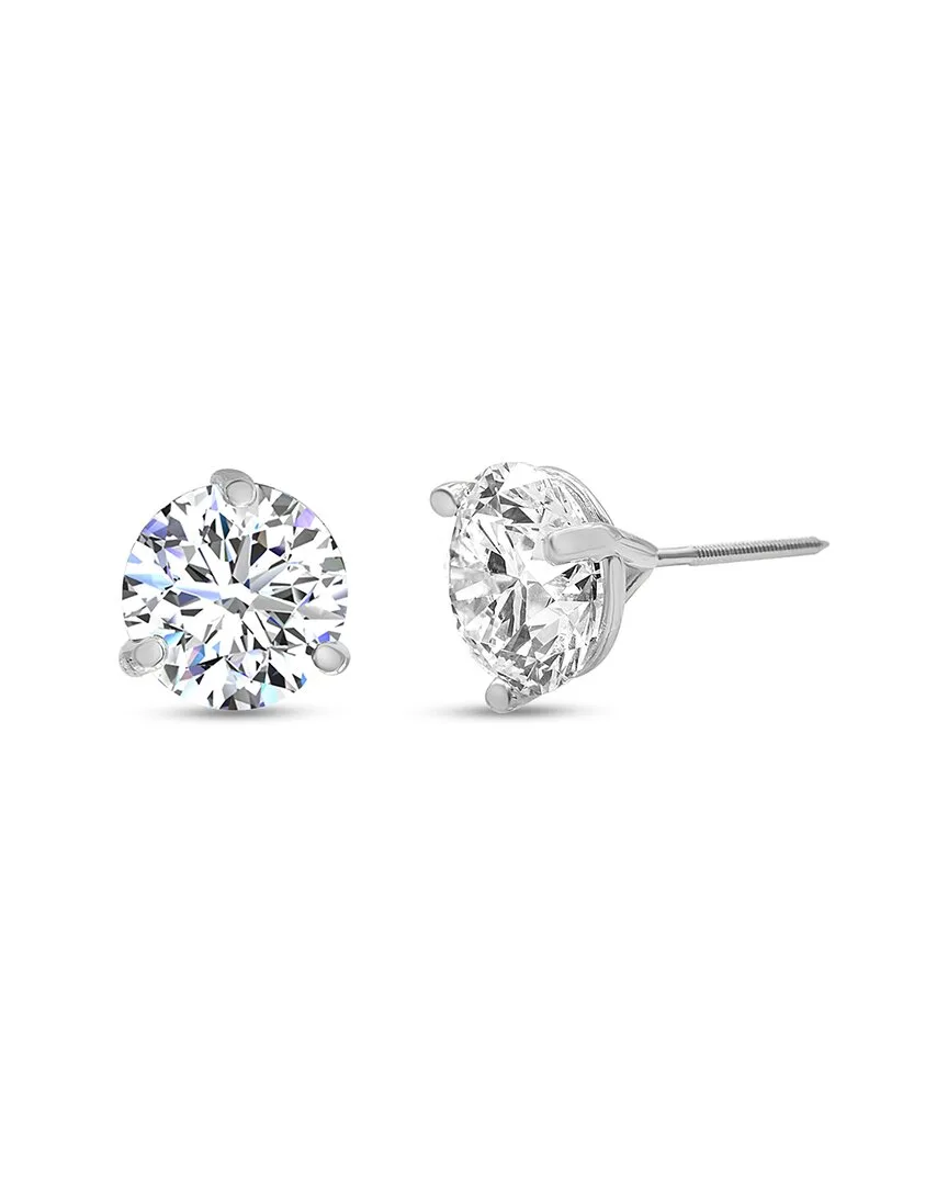 14K 4.00 ct. tw. Lab-Grown Diamond Earrings by Superjeweler