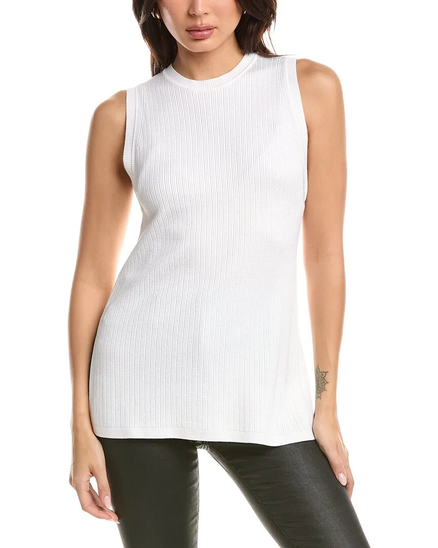 Knit Silk-Blend Top