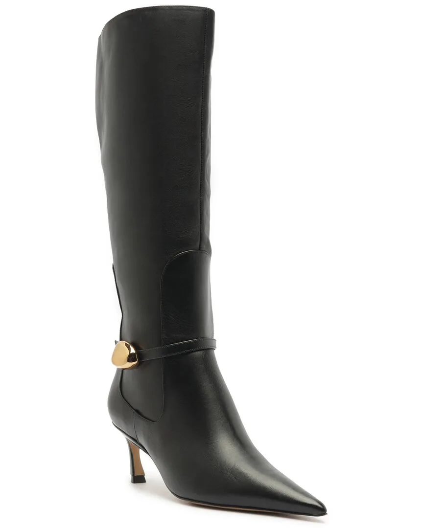 Farah Leather Boot by Arezzo