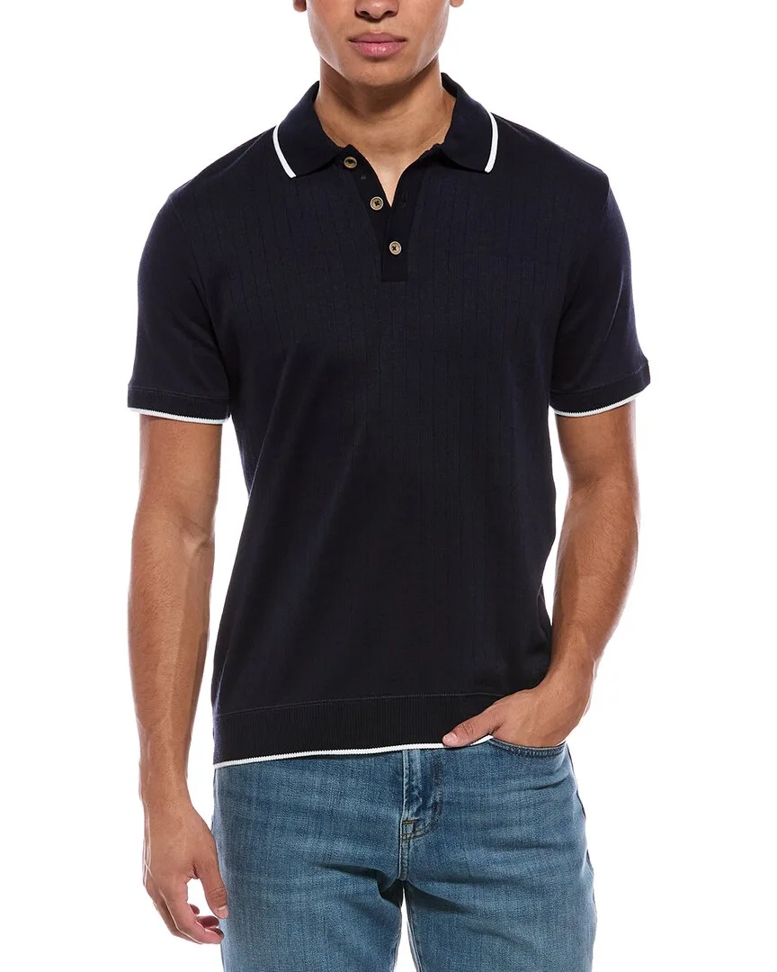 Ribbed Polo Sweater by Joe's Jeans