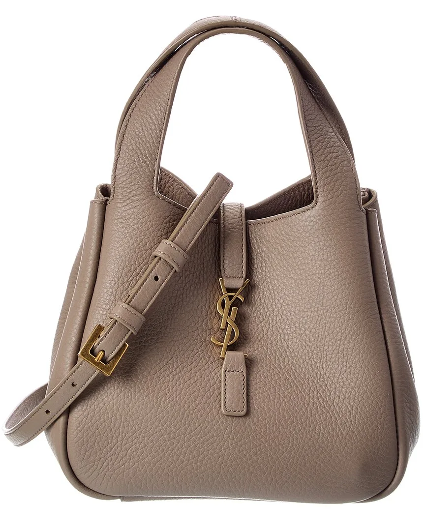Baby Leather Bucket Bag by Saint Laurent