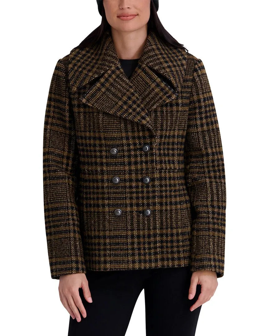 Short Wool-Blend Jacket by Kenneth Cole