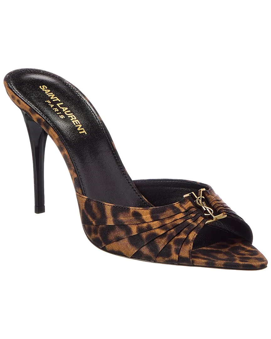 Babylone 90 Grosgrain Mule by Saint Laurent
