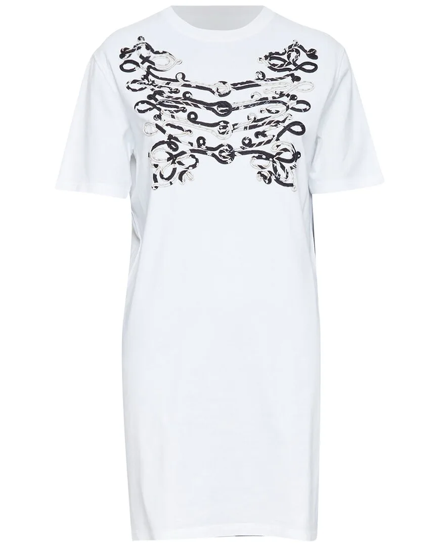 Silk Applique Dress by Herms
