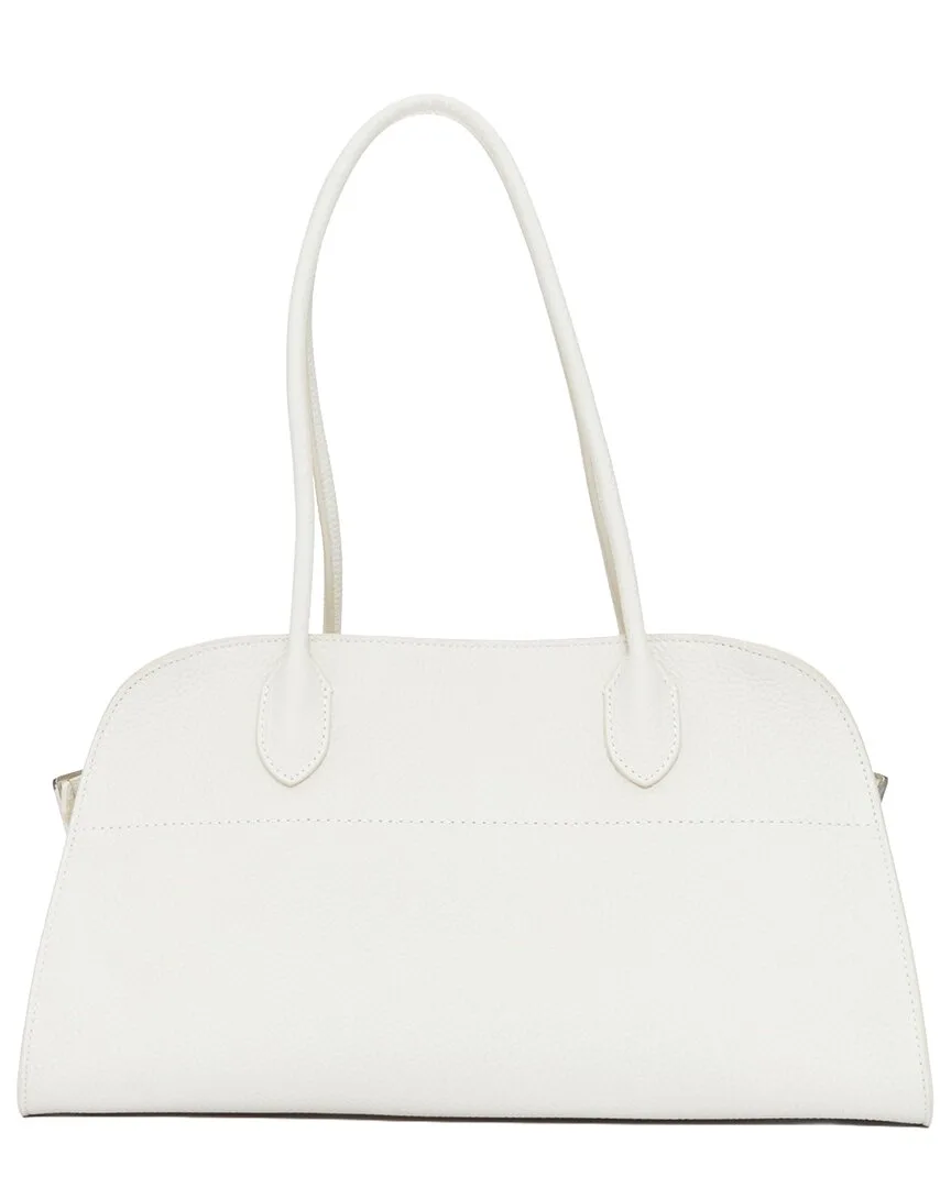Cream Leather 2024 Margaux Shoulder 12 Tote (authentic Pre-Loved) by The Row