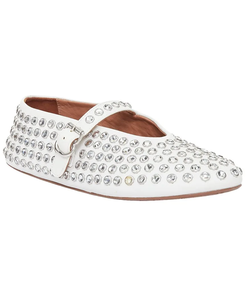 Leather 2023 Crystal Flat (authentic Pre-Loved)