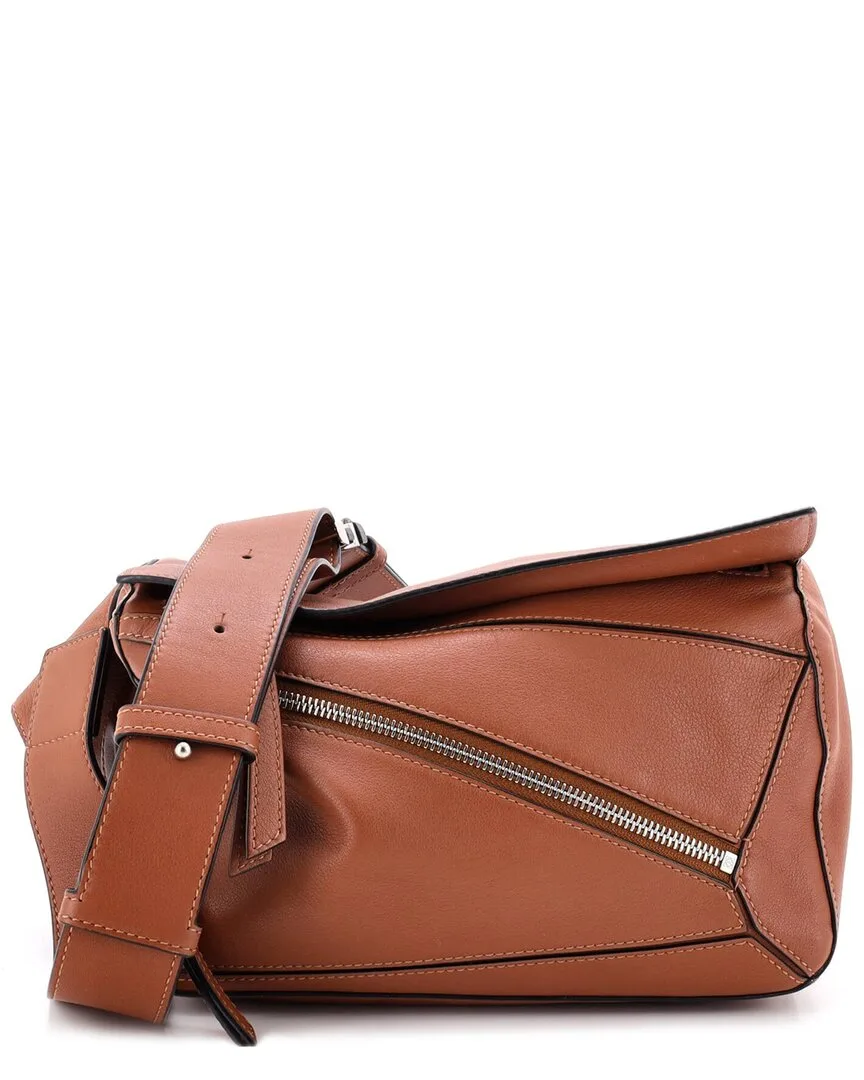Leather Puzzle Bumbag Small (authentic Pre-Loved) by LOEWE
