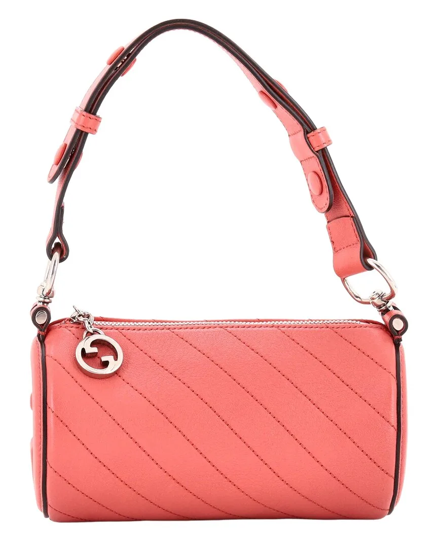 Diagonal Quilted Leather Blondie Shoulder Bag Mini (authentic Pre-Loved) by Gucci