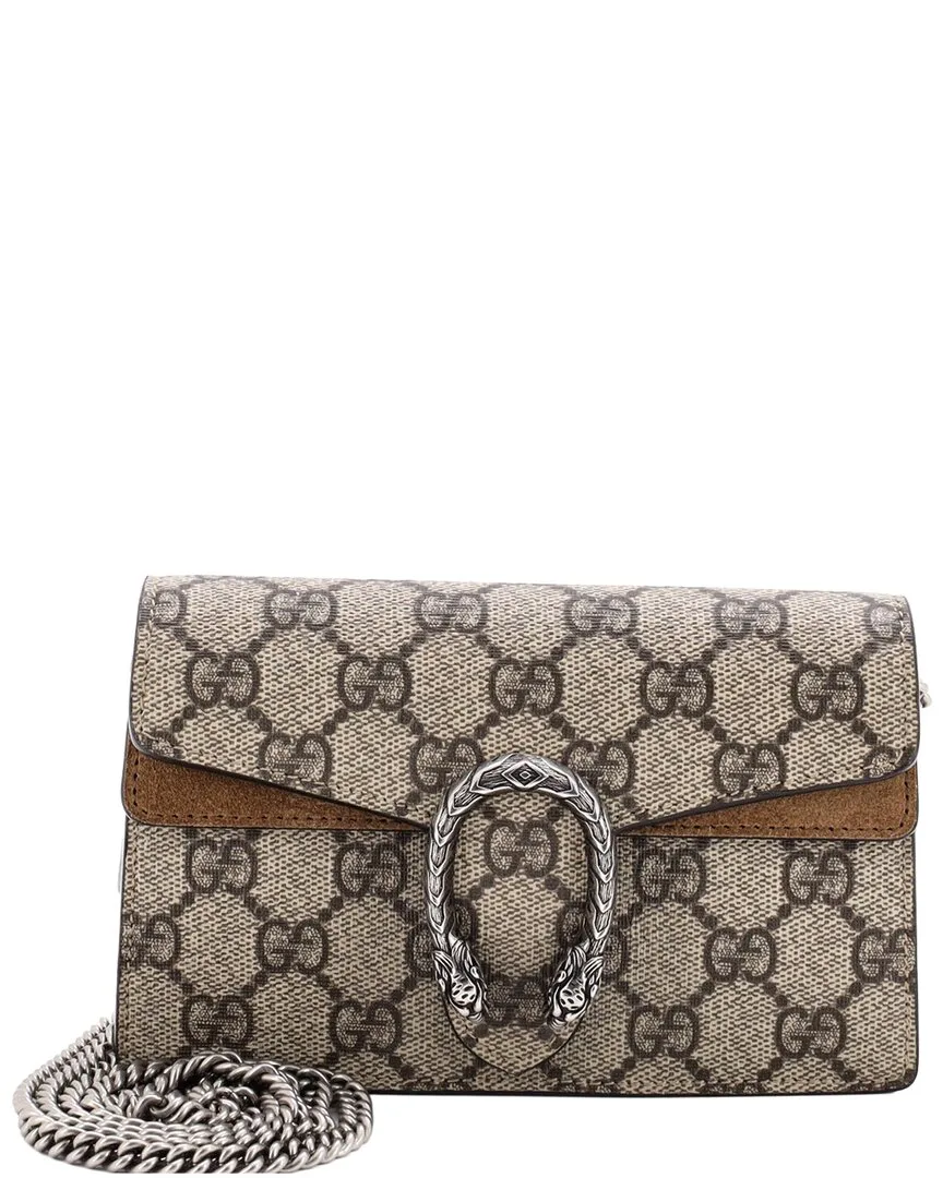 Gg Coated Canvas Dionysus Bag Super Mini (authentic Pre-Loved) by Gucci