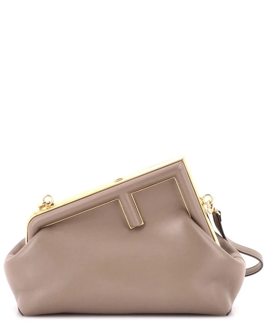 Leather First Bag Small (authentic Pre-Loved) by FENDI
