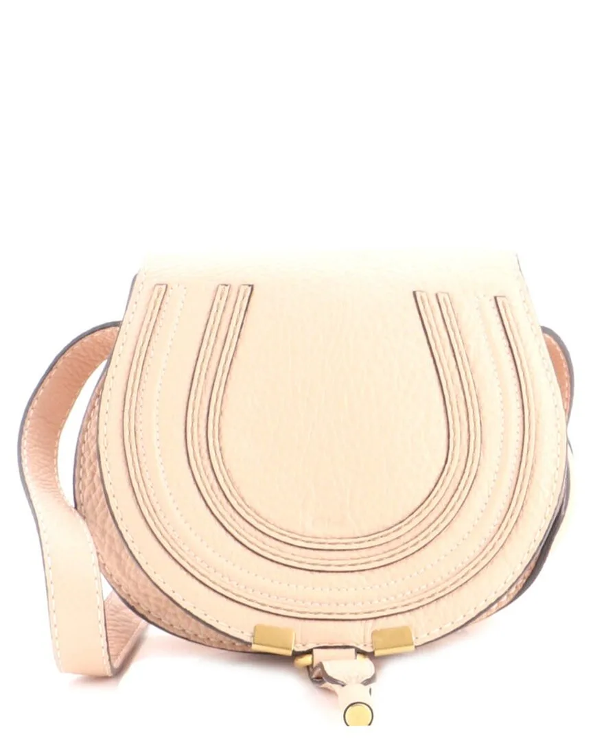 Leather Marcie Crossbody Mini (authentic Pre-Loved) by Chloé