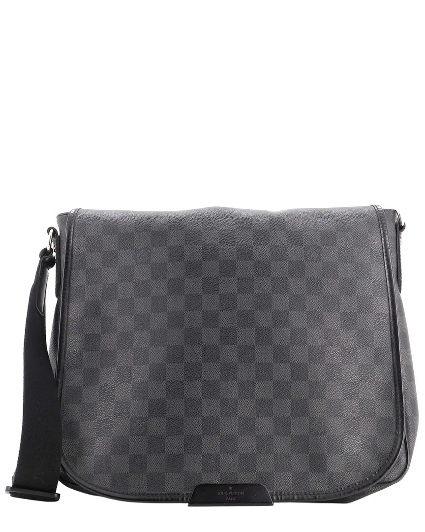 Damier Graphite Daniel Messenger Bag mm (authentic Pre-Loved) by Louis Vuitton
