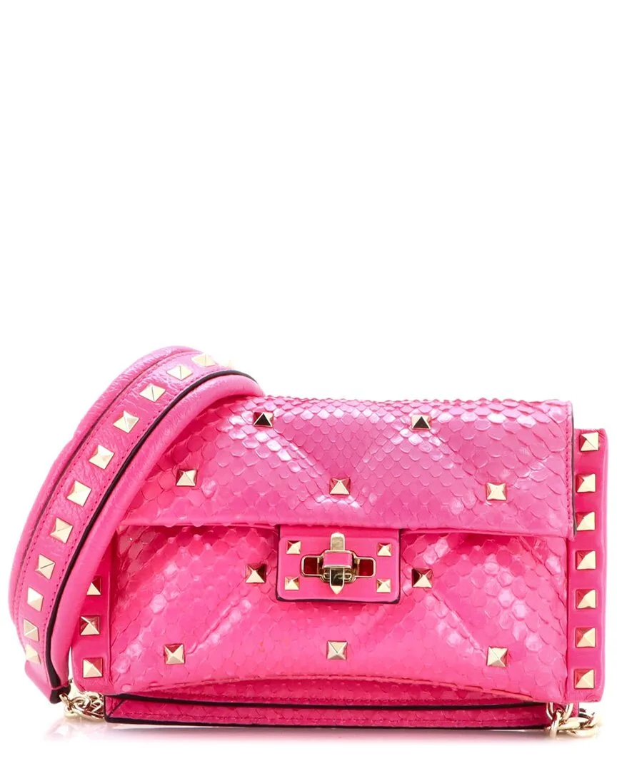 Python Candystud Crossbody Mini (authentic Pre-Loved) by Valentino
