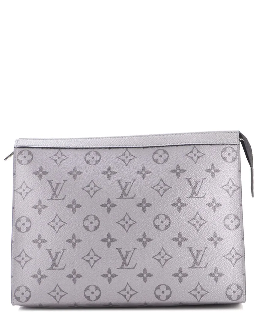 Reverse Monogram Eclipse Canvas Pochette Voyage mm (authentic Pre-Loved) by Louis Vuitton