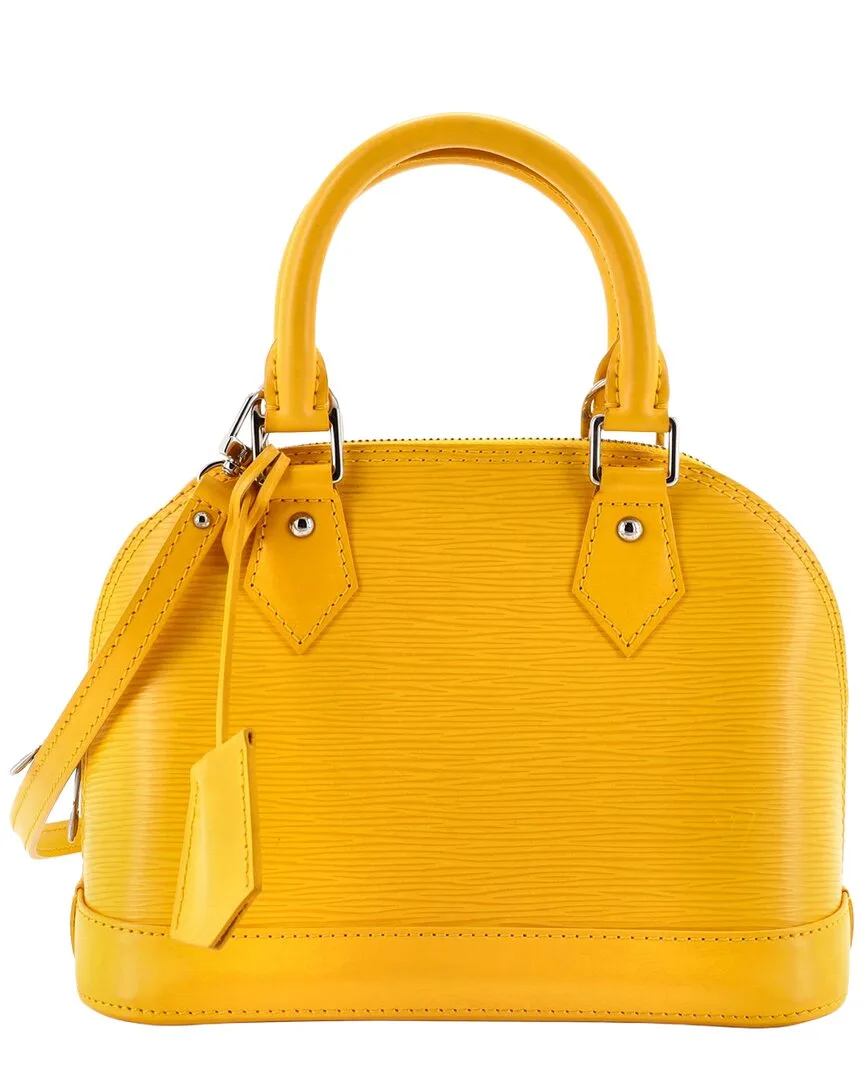 Yellow Epi Leather Alma Bb (authentic Pre-Loved) by Louis Vuitton