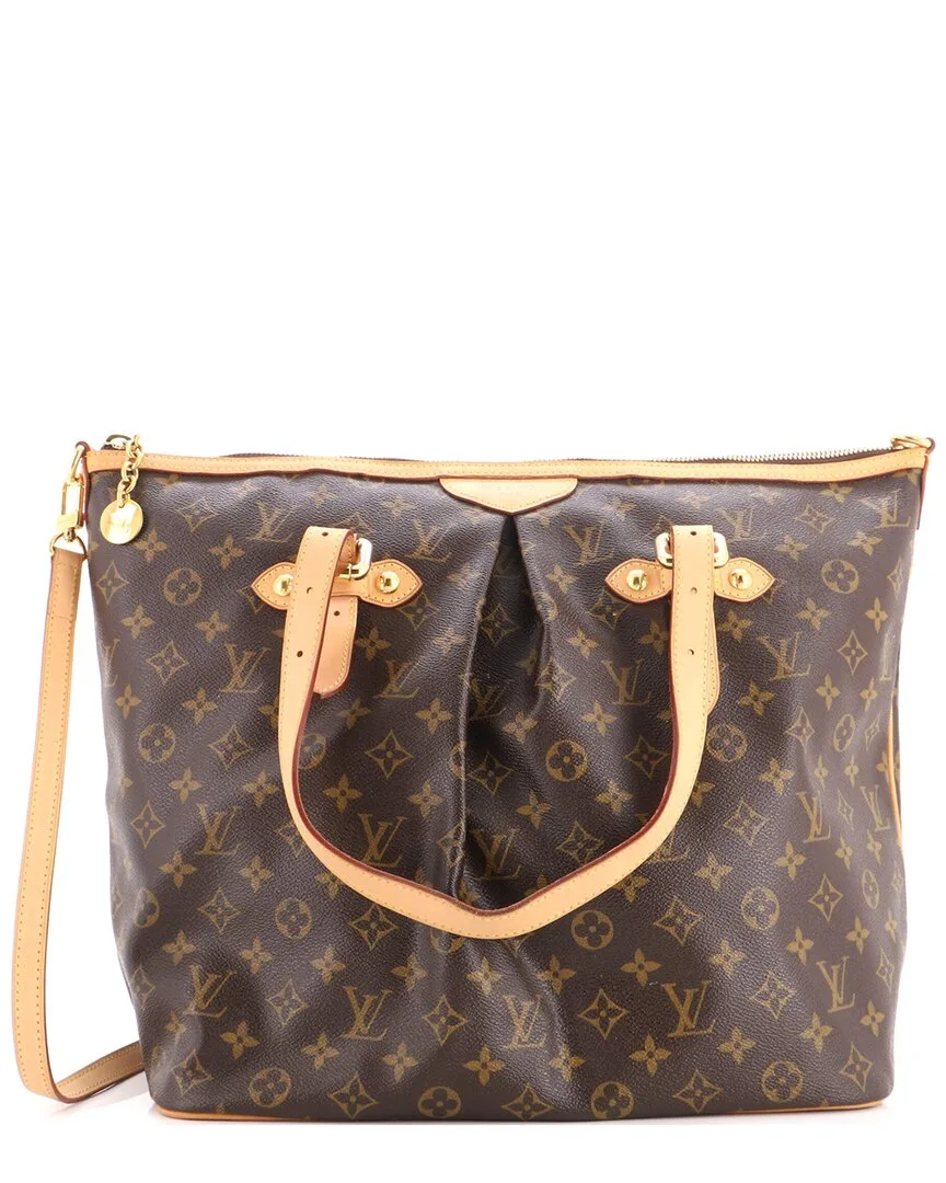 Brown Monogram Canvas Palermo Gm (authentic Pre-Loved) by Louis Vuitton