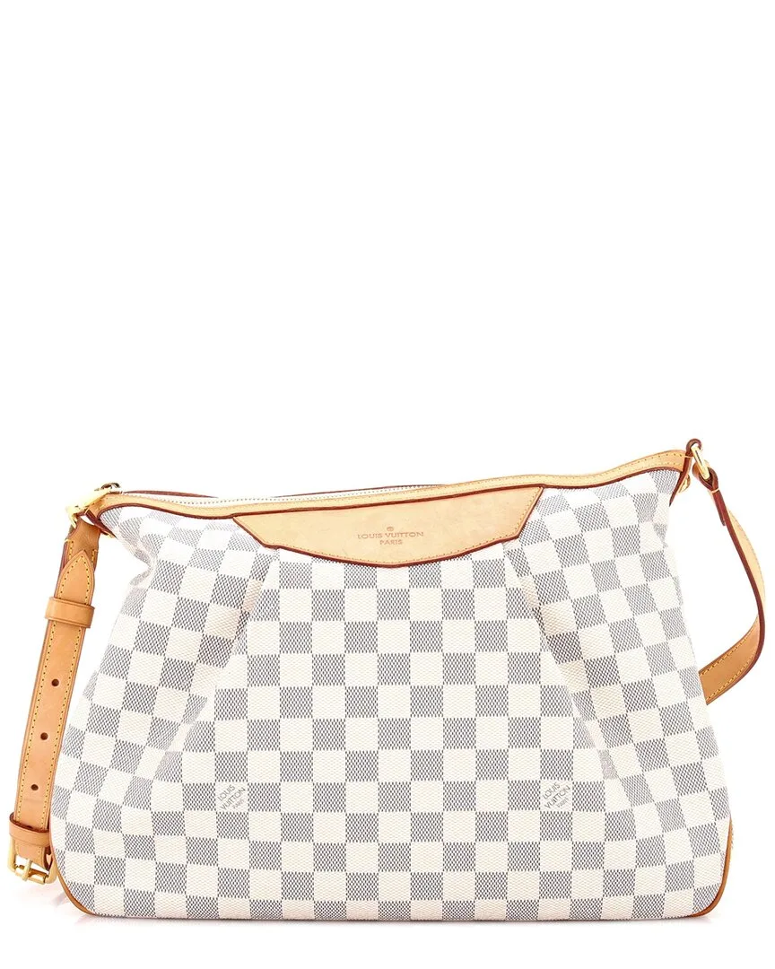 Damier Siracusa mm (authentic Pre-Loved) by Louis Vuitton