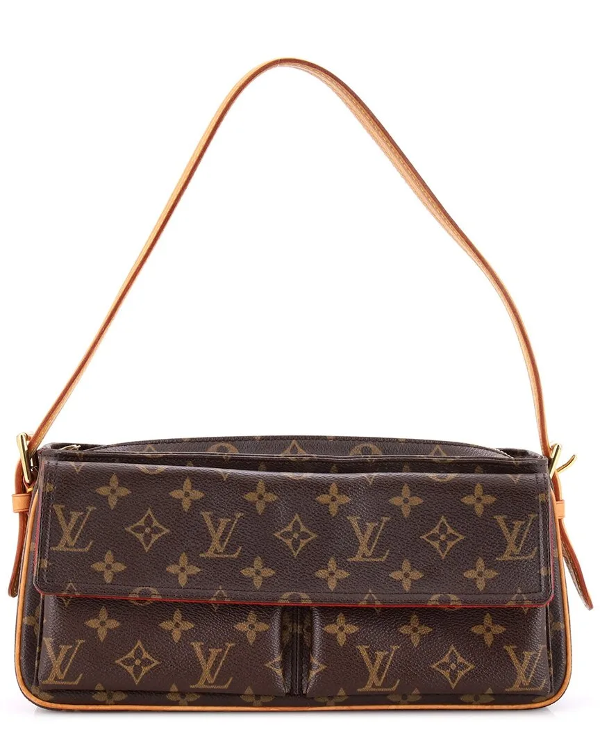 Brown Monogram Canvas Viva Cite mm (authentic Pre-Loved)