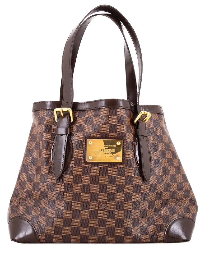 Brown Damier Hampstead mm (authentic Pre-Loved) by Louis Vuitton
